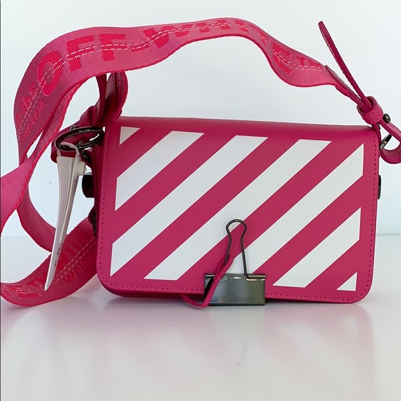 NWT AUTHENTIC OFF-WHITE Mini Crossbody Bag - Picture 5 of 9